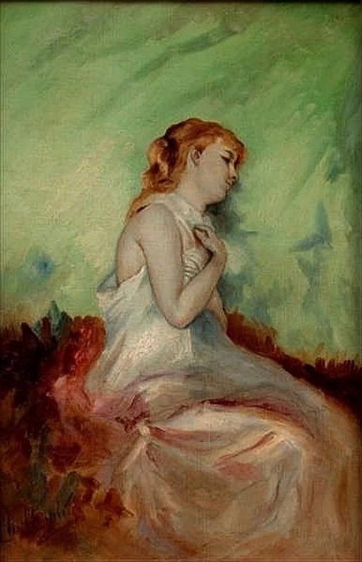Charles Joshua Chaplin - Giovane ragazza rilassata 1
